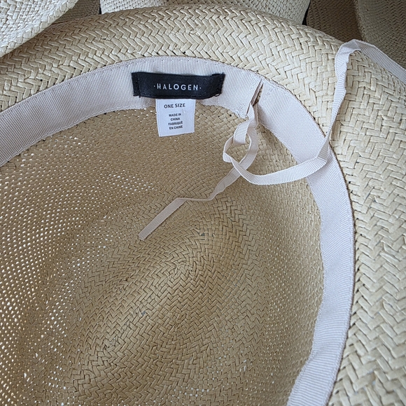 Halogen Cream Fedora with Black Band - Picture 7 of 7